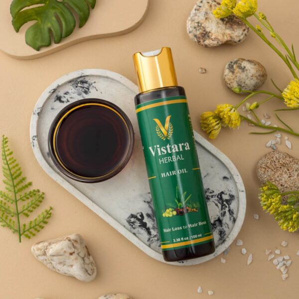 Vistara Herbal Hair Oil (100) ml - Image 3